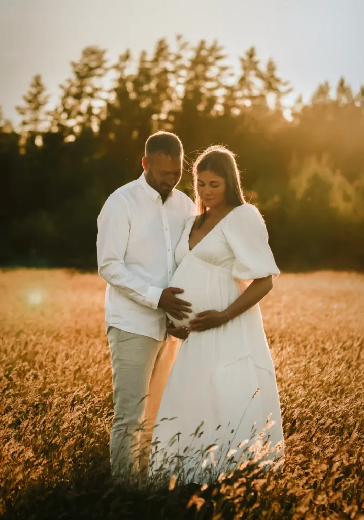 gravid2 stående